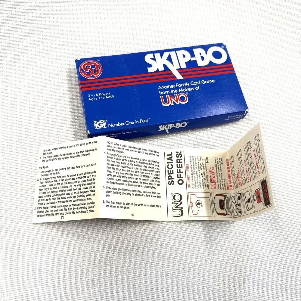 Skip-Bo step back